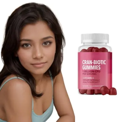OEM/ODM प्राकृतिक क्रैनबेरी फ्रूट गमीज़ पैग महिला प्रोबायोटिक योनि स्वास्थ्य मूत्र पथ स्वास्थ्य क्रैनबेरी गमीज़ के लिए