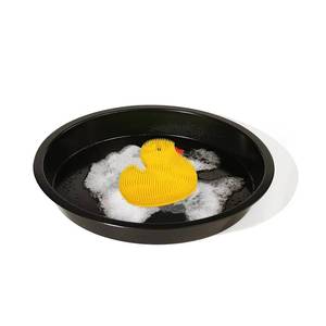 Eco Friendly Kitchen Household <b>Tool</b> Sponge Super Durable Cute Duck Shape Soft Dish Food Grade <b>Silicone</b> Cleaning Brush - Product Image 3