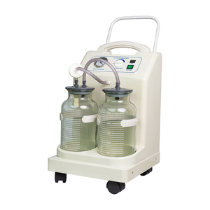Unità di Aspirazione Elettrica Medica a Due Bottiglie, Apparato di Aspirazione Portatile per Secrezioni - Product Image 3