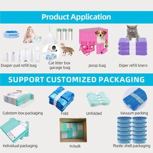Dispensador de Bolsas Ecológicas Personalizadas para Excremento de Perro, Color Negro, con Clip para Correa, Material Plástico y EPI, Respetuoso con el Medio Ambiente - Product Image 5