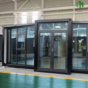 <span class=keywords><strong>Casa</strong></span> Contenedor Modular Expandible con Estructura de Doble Ala, Unidad Prefabricada de Montaje Rápido para Uso Residencial Temporal - Product Image 2