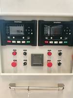 Tableau de distribution ATS manuel triphasé 315A, armoire de transfert de puissance double pour alimentation de secours d'usine à l'étranger 440V