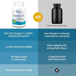 Cápsulas de Aceite de Pescado Omega 3 Personalizadas, Favorecen un Sistema Inmunitario Saludable, Suplementos de Aceite de Pescado Omega 3 - Product Image 4