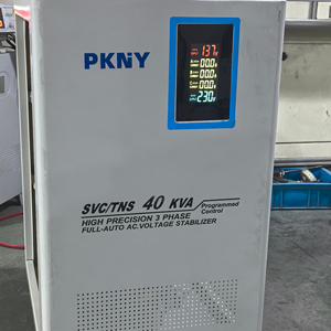 Regulador de voltaje automático <span class=keywords><strong>Tmg</strong></span> 40kva 80kva de alta calidad, tipo de relé trifásico, estabilizador de fuente de alimentación Pitbull - Product Image 1
