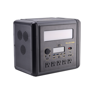 Portable Outdoor Power Supply Pure Sine Wave With Solar Lithium Iron Phosphate <b>Battery</b> for Emergency <b>Backup</b> T1200 Lifepo4 Batter - Product Image 3