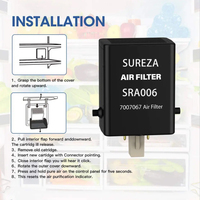 Filtres à air de remplacement pour cartouche de purification d'air pour réfrigérateur Sub-Zero 7042798, 7007076, 7007067 Filtre à air