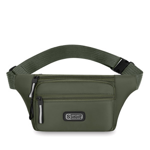 กระเป๋าคาดเอวสะพายข้างผู้ชายแบบสปอร์ตสไตล์ลำลอง Oxford ลดราคาพิเศษ - Product Image 1