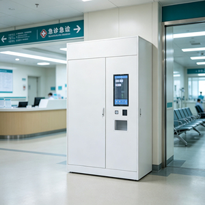 Armoire de distribution de médicaments blanche OEM, 720 canaux, grande capacité, machine de distribution de prescriptions automatisée, fourniture d'usine - Product Image 1