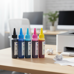 <strong>COOLCOLOR</strong> E850 Certified Multi-Color Compatible R270/R330/R230/T50/L805L301/1390 DYE 70ml Customized Logo/Graphic Design - Product Image 5