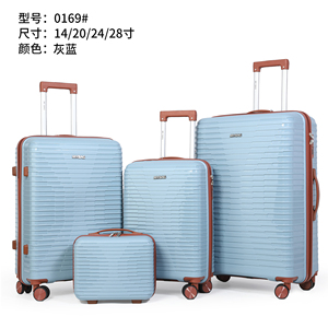 Luxury Large 3-Piece Hardside Luggage Set with 4-Wheel 360 Spinner Lock <strong>Trolley</strong>-Wholesale PP Suitcases - Product Image 5