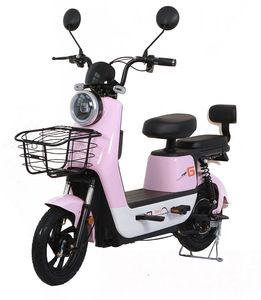 Vélo électrique urbain tout nouveau design 2025, scooter adulte, vélo tout-terrain, moteur 350W/500W, batterie 48V12A, populaire - Product Image 5