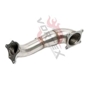Tubo de Escape de Acero Inoxidable 304 Vortex para Civic Type R FK8 FL5 Integra Type S DE5 2017-2023+, Pulido Espejo TIG - Product Image 2