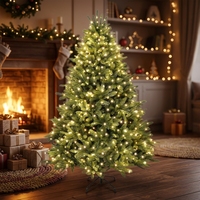 Hochwertiger Umweltfreundlicher Künstlicher Weihnachtsbaum LED-Dekoration Großer PE-Außen-Weihnachtsbaum für Feierlichkeiten