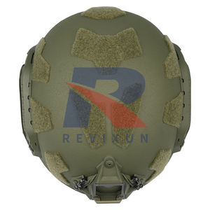 REVIXUNファクトリーFAST SFハイカットタクティカル軽量4点サスペンションスロット付きアラミド/ケブラー安全ヘルメット - Product Image 4