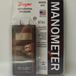 Manómetro Digital Dwyer Serie 475 Mark III 475-3-FM, Medidor de Presión Diferencial de Alta Precisión para Edificios - Product Image 2