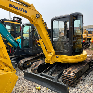 Excavadora Komatsu PC55 usada, excavadora de 5,5 toneladas, excavadoras Komatsu Pc55 PC78 Pc60 Pc58 a la venta - Product Image 1