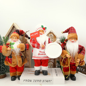 Santa Claus Multicolor Standing Doll <b>Christmas</b> Gift & Decor for Hotels Shopping Malls - Product Image 3