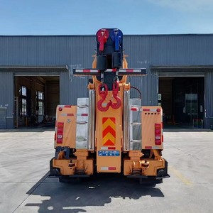 Prix d'usine Sinotruk Howo Camion de dépannage poids lourd 8x4 avec grue hydraulique de 30 tonnes pour le sauvetage routier - Product Image 6