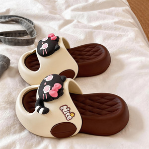 Cute KT Cat <b>Slippers</b> For Women Summer EVA Thick Sole Cloud Feel Non Slip Indoor Outdoor Slides - Product Image 5