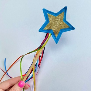 Varita Mágica de Hada con Brillantina, Accesorio de Disfraz de Princesa para Niños, para Halloween, Pascua, Fiestas de Cumpleaños - Product Image 6