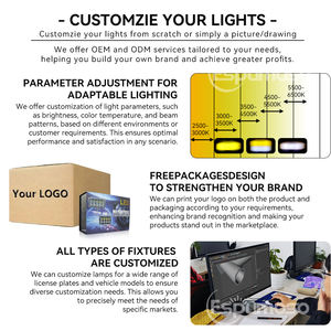 Faros Delanteros LED de 12V-85V para Motocicletas Deportivas y de Calle, Nivel IP68, 4 Colores Intermitentes, Ojos de Demonio Rojos, Luz de Destello - Product Image 6