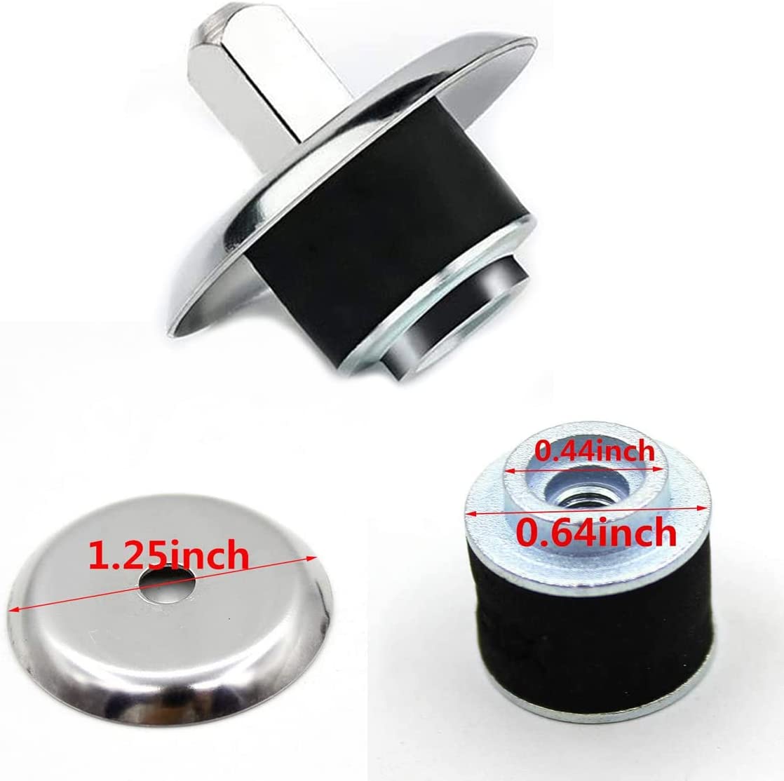 2-Piece Blender Drive Coupling Kit - Metal Replacement For Oster & Osterizer Blenders