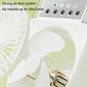 Ventilateur humidificateur d'<span class=keywords><strong>air</strong></span> portable rechargeable de type C, refroidisseur d'eau, ventilateur à brume - Product Image 6