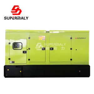 Generator manufacturer Silent diesel generator set 50HZ 80kw YUCHAI Brand