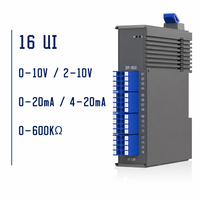 SM-16UI Modul Input Universal 16 Titik NTC Pt1000 0 hingga 10V 4 hingga 20mA Input Sensor Suhu Otomasi Bangunan Rel DIN
