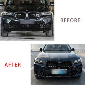 กระจังหน้าทรงไตคู่สีดำเงาแบบแผ่นเดียวสำหรับ <span class=keywords><strong>BMW</strong></span> เพิ่มความสปอร์ต ปรับปรุงการไหลเวียนของอากาศ ติดตั้งง่าย - Product Image 1