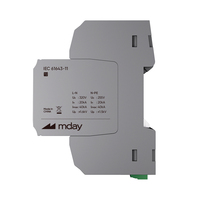 Mday T2 20kA 3P + NPE Protecteur de surtension pour la maison avec interrupteurs individuels pour systèmes solaires