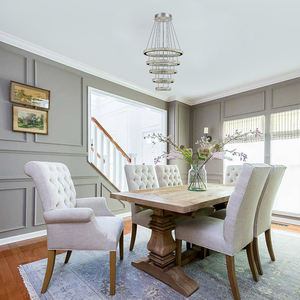 โคมไฟระย้าคริสตัลทรงกลม LED สุดสร้างสรรค์สำหรับวิลล่าร้านอาหาร - Product Image 6