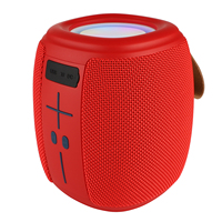 Haut-parleur Bluetooth portable en tissu, mini-enceintes pour système home cinéma, utilisation intérieure et extérieure