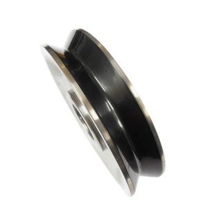 Ruedas de polea con ranura en V y rodamientos. - Product Image 1