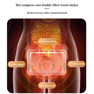 Cerotti Riscaldanti per Crampi Mestruali, Patch Monouso per Riscaldamento Corporeo, Allevia il Dolore e Migliora la Circolazione Sanguigna - Product Image 3