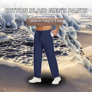 Pantalon de pyjama en velours côtelé 100 % coton pour homme, décontracté, écologique, imperméable, respirant, à taille élastique avec poches – Vente en gros - Product Image 2