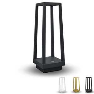 Lanterna Wireless Touch con Luce LED Dimmerabile 14x14x28cm Batteria 1800mAh Opzioni Colore - Product Image 6