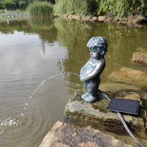 Fontana a cascata Pee Boy, statua da giardino in resina Art Déco fatta a mano, fontana a cascata per decorazioni da <span class=keywords><strong>esterno</strong></span>, cortile e <span class=keywords><strong>patio</strong></span> - Product Image 5