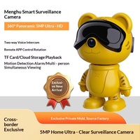 Caméra de surveillance WiFi sans fil HD à détection de mouvement pour chiens et chats, vision nocturne, stockage cloud, vente en gros