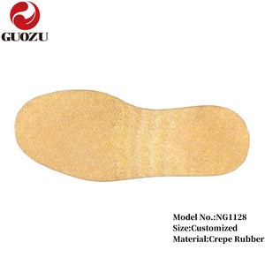 Semelles en caoutchouc antidérapantes durables en crêpe naturel de l'usine chinoise pour bottes et <span class=keywords><strong>chaussures</strong></span> décontractées OEM – Semelles tendance - Product Image 5