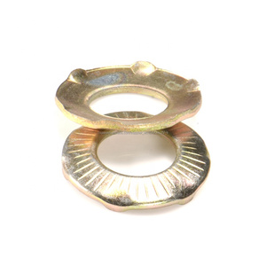 DIN6795 Arandelas de contacto de puesta a tierra cónicas ranuradas tipo francés de acero con garras para equipos eléctricos - Product Image 3