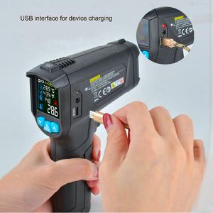 800C Pyrometer 2 In 1 <span class=keywords><strong>K</strong></span> ประเภทเทอร์โมคัปเปิลเลเซอร์อุณหภูมิปืนชาร์จอินฟราเรดเทอร์โมมิเตอร์สำหรับอุตสาหกรรม - Product Image 2