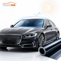 Film de protection pour pare-brise avant en TPU 6,5 mil, haute transparence, anti-UV 99%, isolation thermique IR, anti-jaunissement, pour automobile