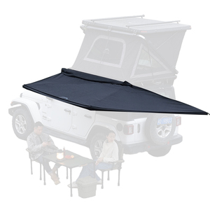 Auvent de voiture Wild Land à 180 degrés Auvent de chauve-souris autoportant à pas rapide pour le <span class=keywords><strong>camping</strong></span> terrestre - Product Image 1