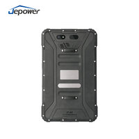 Tablette robuste Android 12 NFC, collecteur de données, lecteur de codes-barres, tablette industrielle biométrique avec lecteur d'empreintes digitales, 8 pouces en stock