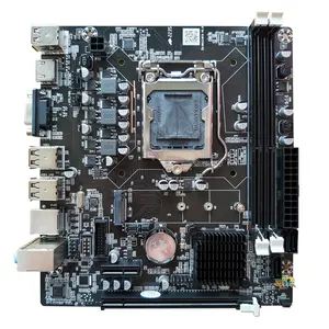 Goedkope H61 Lga 1155 Met I3, I5, I7 Cpu Desktop Moederbord Met M.2 Pcie Of Sata Protocol Optionele