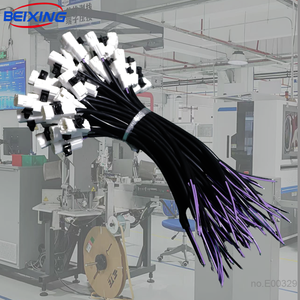 BeiXing iletim tel kablo demeti E00329 60V DC USB 2P adaptör konektörü 10A çıplak bakır kablo PVC ceket IP66 için - Product Image 1