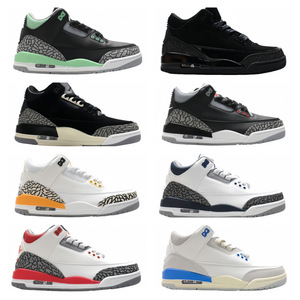 Scarpe da basket all'ingrosso bianche, nere, cemento, blu Carolina del Nord, <span class=keywords><strong>J3</strong></span>, Fujiwara Hiroshi, sneakers da uomo - Product Image 1