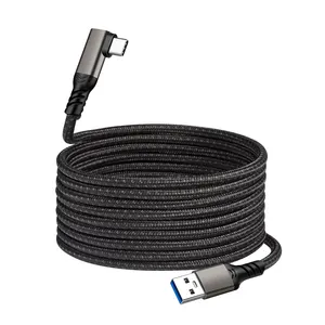 2M Classic Elbow USB C-shaped And A-shaped Cables Comfortable To Play Games With Customizable Length VR Link Cables