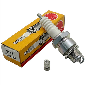 หัวเทียนแพลตตินัมอิริเดียม BP7HS 5111 ขายส่ง อะไหล่รถยนต์ 460540 สำหรับ Ngk Citroen Fso Ford Porsche Saab Volvo - Product Image 1